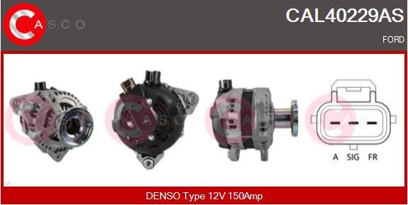 Casco CAL40229AS - Alternatore autozon.pro