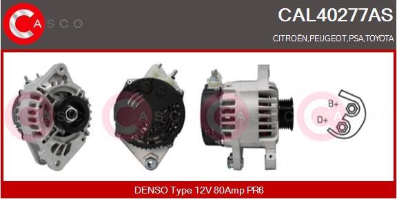 Casco CAL40277AS - Alternatore autozon.pro