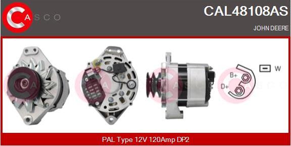 Casco CAL48108AS - Alternatore autozon.pro