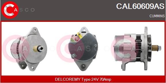 Casco CAL60609AS - Alternatore autozon.pro