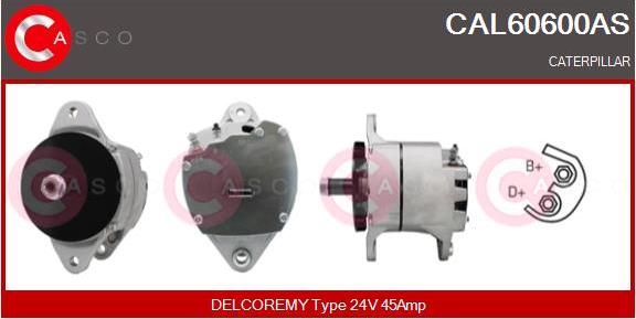 Casco CAL60600AS - Alternatore autozon.pro