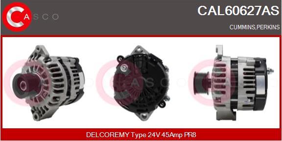 Casco CAL60627AS - Alternatore autozon.pro