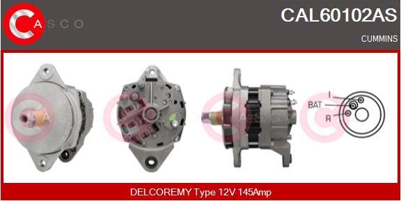 Casco CAL60102AS - Alternatore autozon.pro