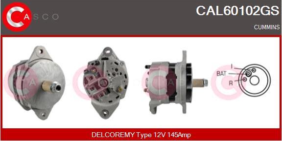 Casco CAL60102GS - Alternatore autozon.pro