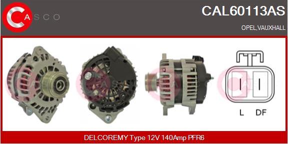 Casco CAL60113AS - Alternatore autozon.pro