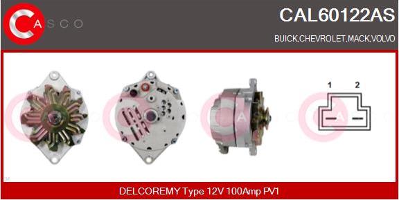 Casco CAL60122AS - Alternatore autozon.pro