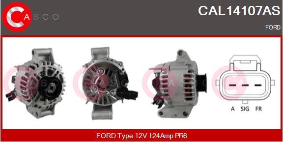 Casco CAL14107AS - Alternatore autozon.pro