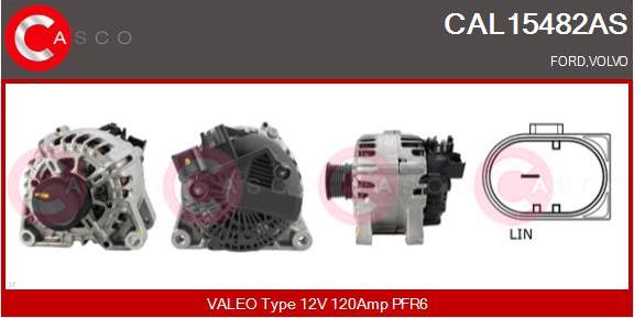 Casco CAL15482AS - Alternatore autozon.pro