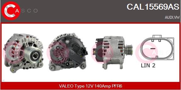 Casco CAL15569AS - Alternatore autozon.pro