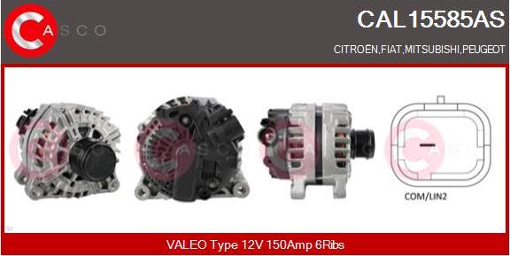 Casco CAL15585AS - Alternatore autozon.pro