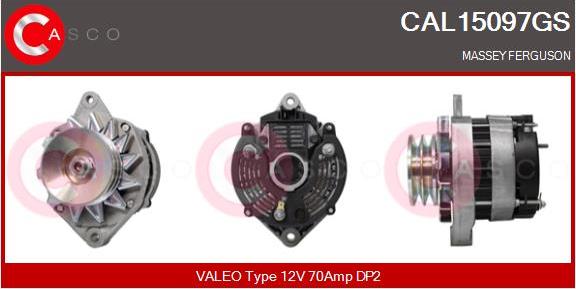 Casco CAL15097GS - Alternatore autozon.pro