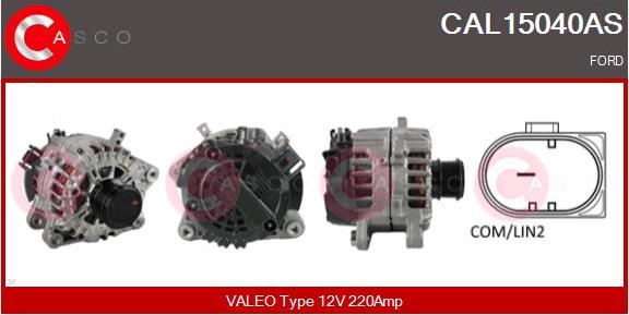 Casco CAL15040AS - Alternatore autozon.pro