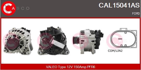 Casco CAL15041AS - Alternatore autozon.pro