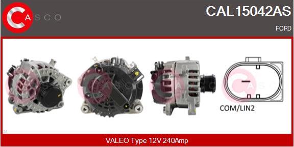 Casco CAL15042AS - Alternatore autozon.pro