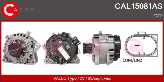 Casco CAL15081AS - Alternatore autozon.pro