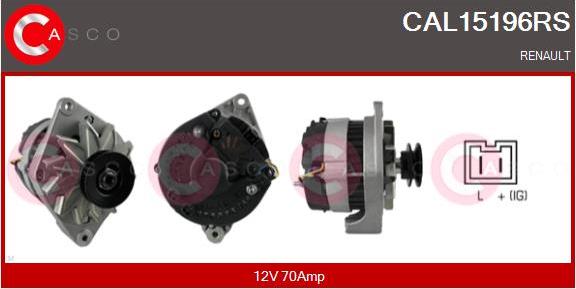 Casco CAL15196RS - Alternatore autozon.pro