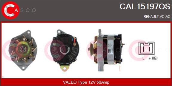 Casco CAL15197OS - Alternatore autozon.pro