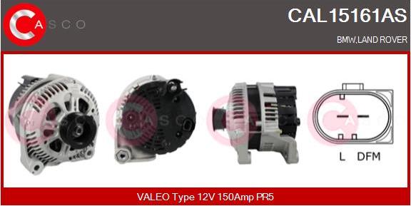 Casco CAL15161AS - Alternatore autozon.pro