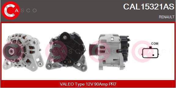 Casco CAL15321AS - Alternatore autozon.pro