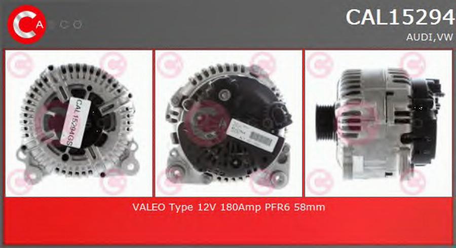 Casco CAL15294 - Alternatore autozon.pro