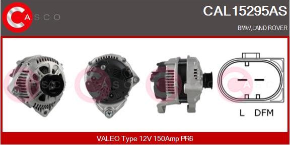 Casco CAL15295AS - Alternatore autozon.pro