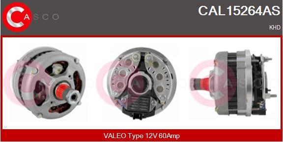 Casco CAL15264AS - Alternatore autozon.pro