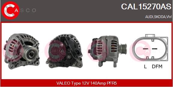 Casco CAL15270AS - Alternatore autozon.pro