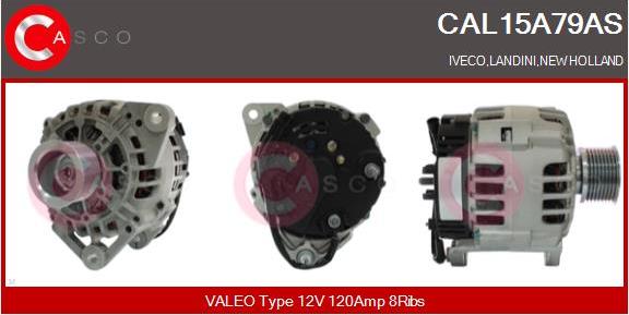 Casco CAL15A79AS - Alternatore autozon.pro