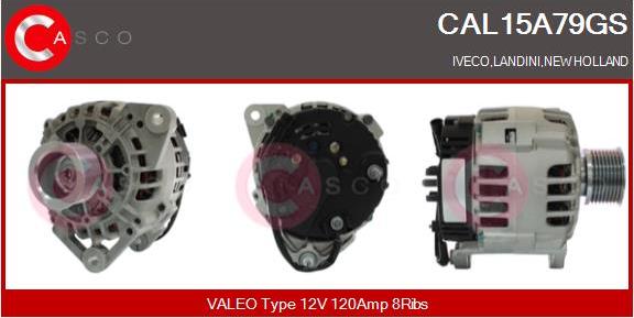 Casco CAL15A79GS - Alternatore autozon.pro