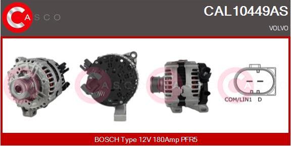 Casco CAL10449AS - Alternatore autozon.pro