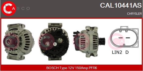 Casco CAL10441AS - Alternatore autozon.pro