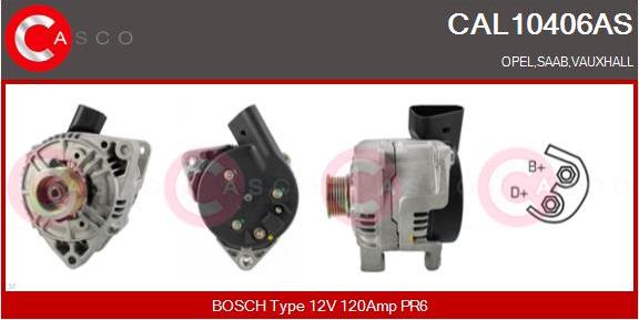 Casco CAL10406AS - Alternatore autozon.pro