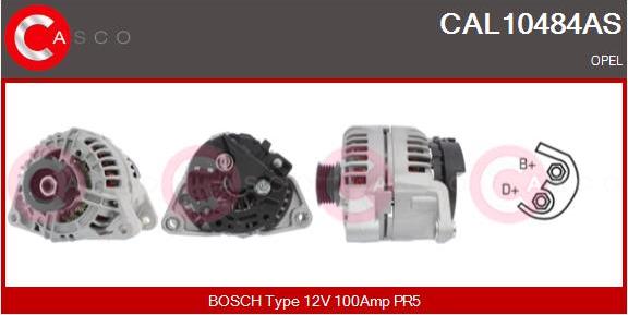 Casco CAL10484AS - Alternatore autozon.pro