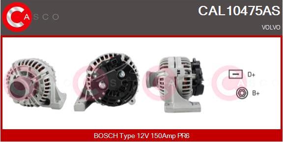 Casco CAL10475AS - Alternatore autozon.pro