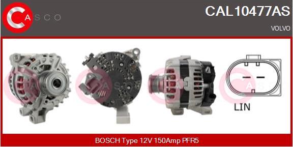 Casco CAL10477AS - Alternatore autozon.pro