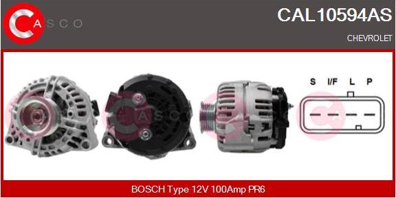 Casco CAL10594AS - Alternatore autozon.pro