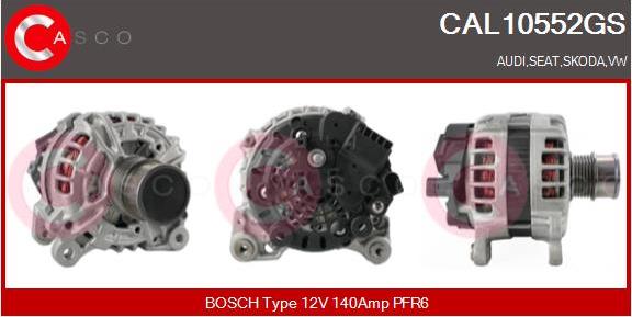 Casco CAL10552GS - Alternatore autozon.pro