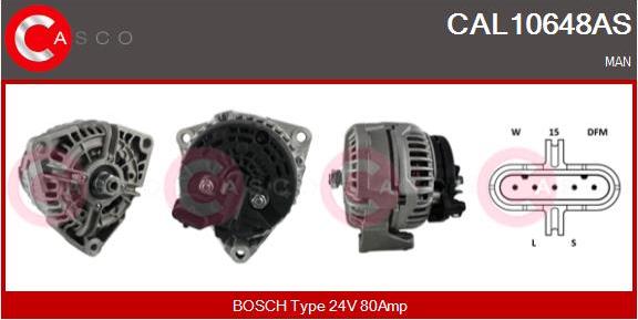 Casco CAL10648AS - Alternatore autozon.pro