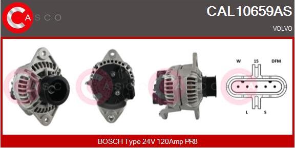 Casco CAL10659AS - Alternatore autozon.pro