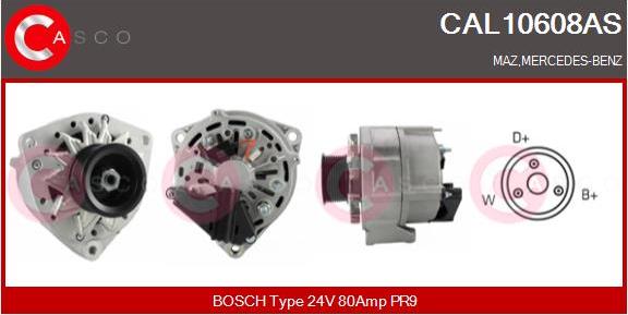 Casco CAL10608AS - Alternatore autozon.pro