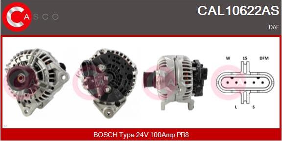 Casco CAL10622AS - Alternatore autozon.pro