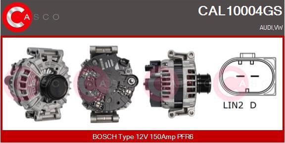 Casco CAL10004GS - Alternatore autozon.pro