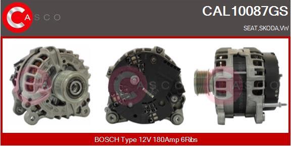 Casco CAL10087GS - Alternatore autozon.pro