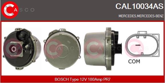 Casco CAL10034AS - Alternatore autozon.pro