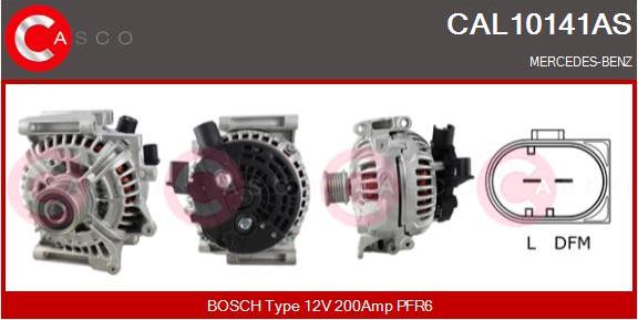 Casco CAL10141AS - Alternatore autozon.pro