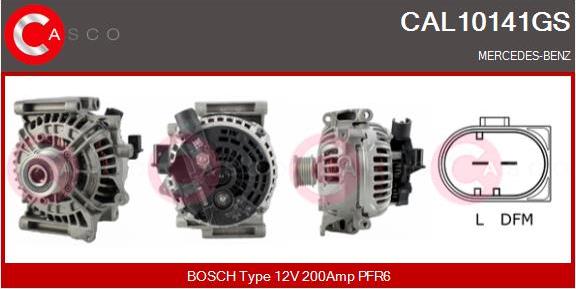 Casco CAL10141GS - Alternatore autozon.pro