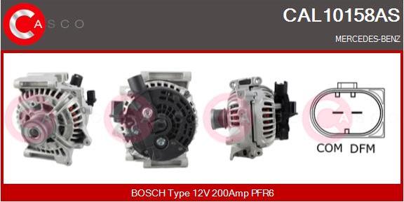 Casco CAL10158AS - Alternatore autozon.pro