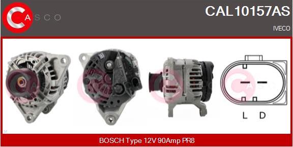 Casco CAL10157AS - Alternatore autozon.pro