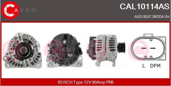 Casco CAL10114AS - Alternatore autozon.pro