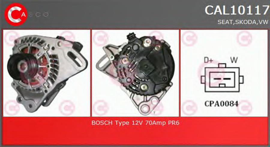 Casco CAL10117 - Alternatore autozon.pro